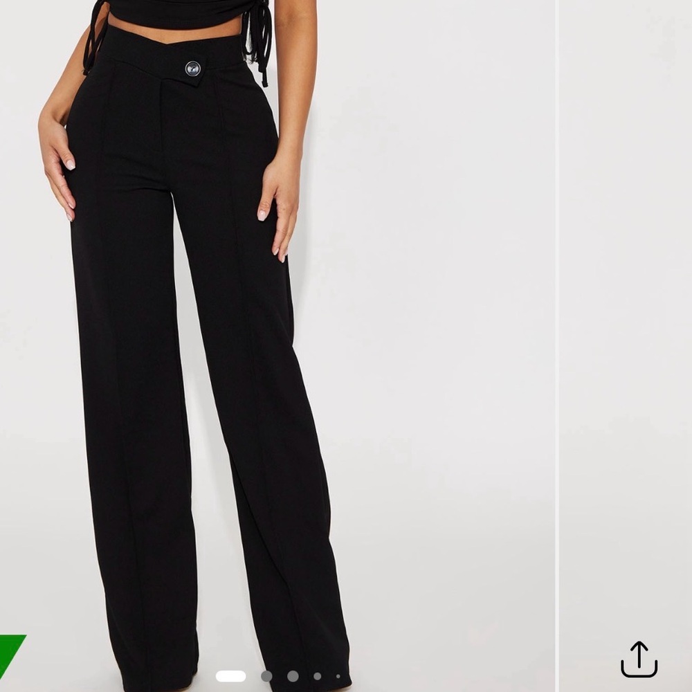 Fashion nova petite call it even wide leg